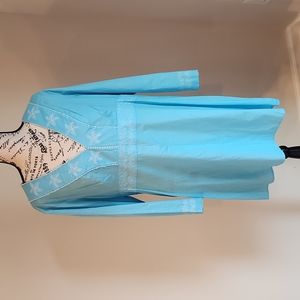 Ladies Vineyard Vines long sleeve thin cotton dress